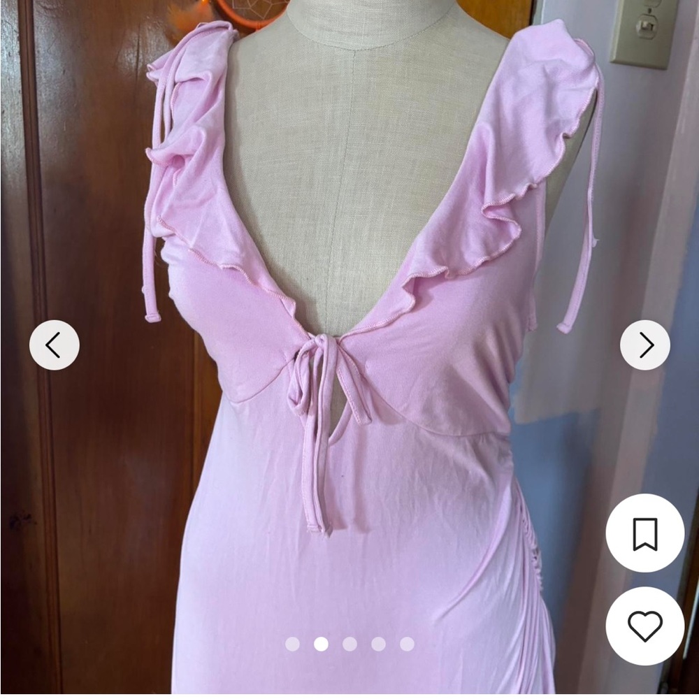 Wild Fable Pink Ruffle Dress - Picture 2 of 4